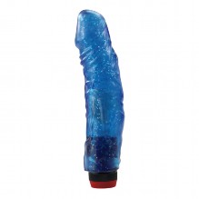 Big Jelly Vibrator - Blauw