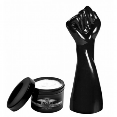 Fisting Set Met Dildo En Glijmiddel