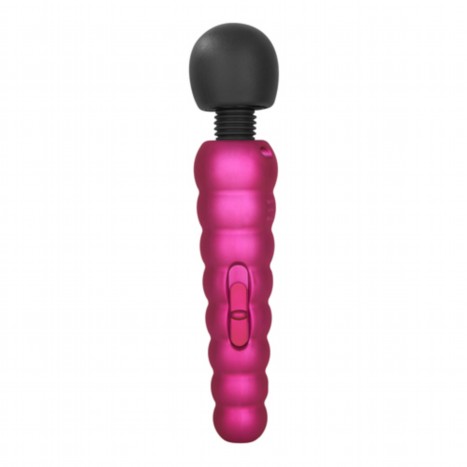 Roze Met Zwarte Wand Vibrator