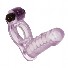 Double Diver Vibrating Ring Purple